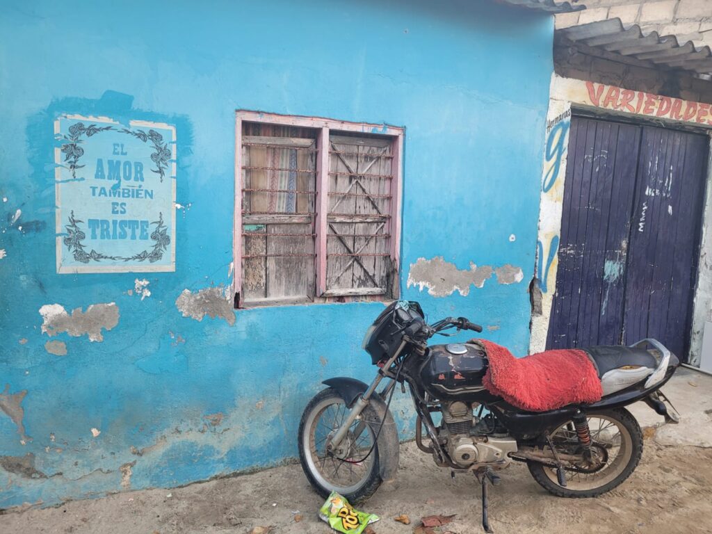 Motorcycle in Rincon del Mar