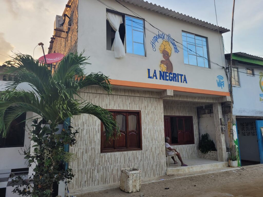 La Negrita restaurant street view in Rincon del Mar